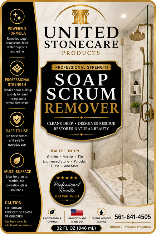 United Stonecare Products Soap Scum Remover quart image